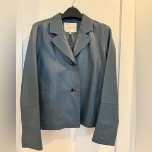 Lafayette 148 New York Nappa Leather jacket